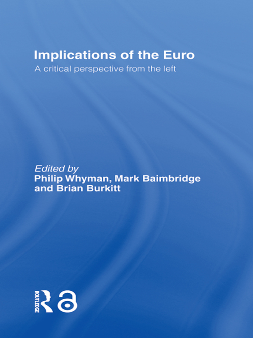 Title details for Implications of the Euro by Mark Baimbridge - Available